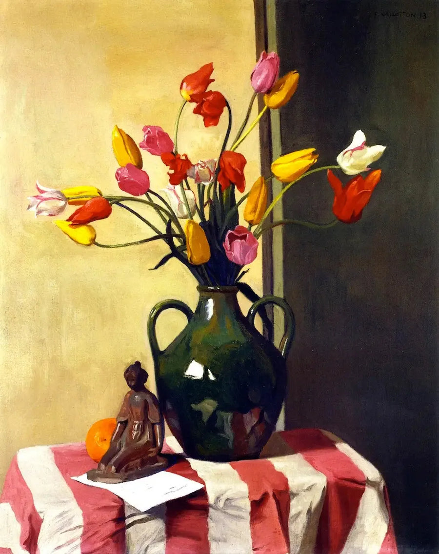 Maillolin tulipaloja ja patsaiden - Félix Vallotton