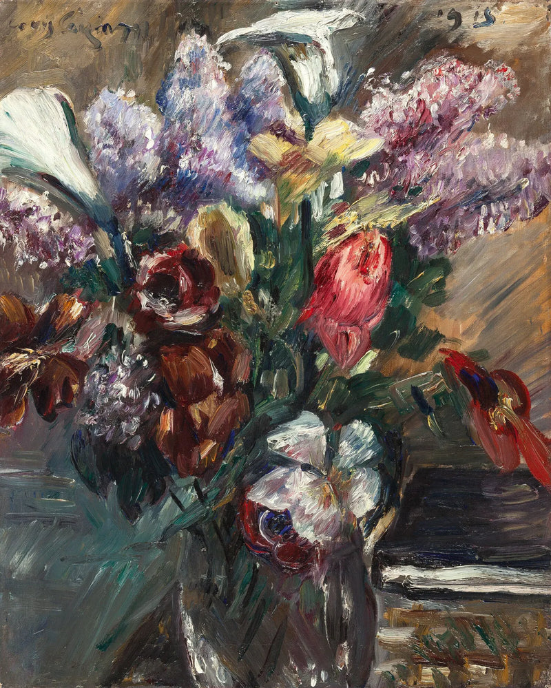 Tulppaanit, syreenit ja kallat - Lovis Corinth