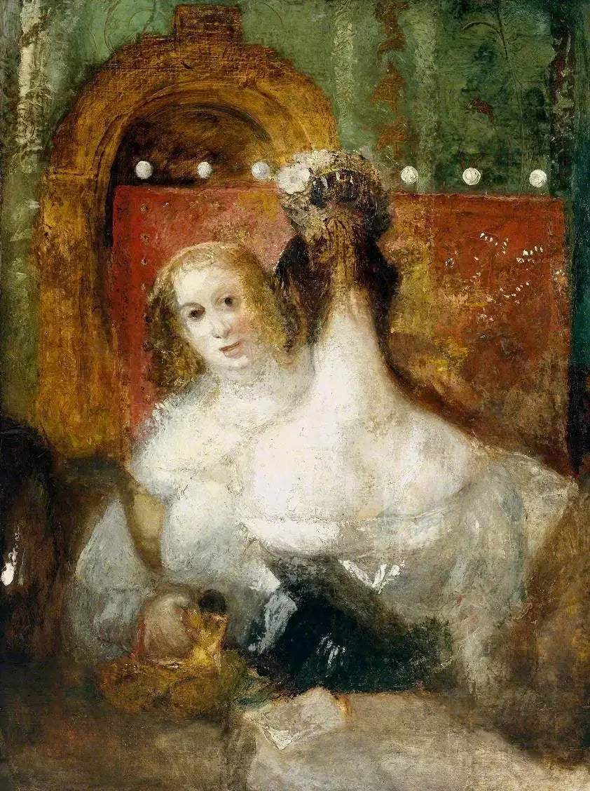 Kaksi naista kirjeen kanssa - J. M. W. Turner