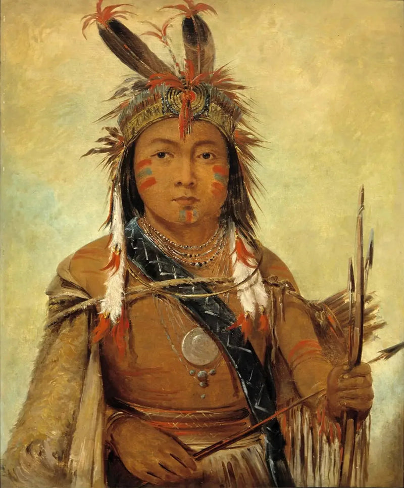 Ud-je-jock, Pélican, poika - George Catlin