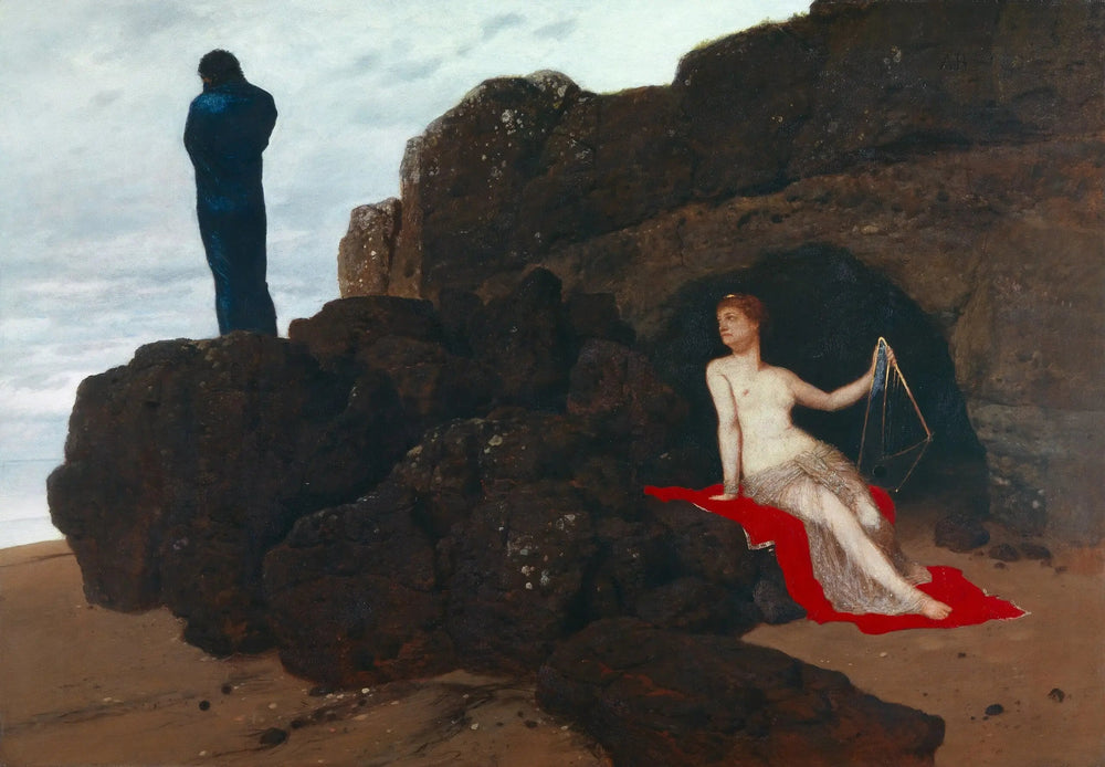 Ulysse et Calypso - Arnold Böcklin - Alpha Reproduction
