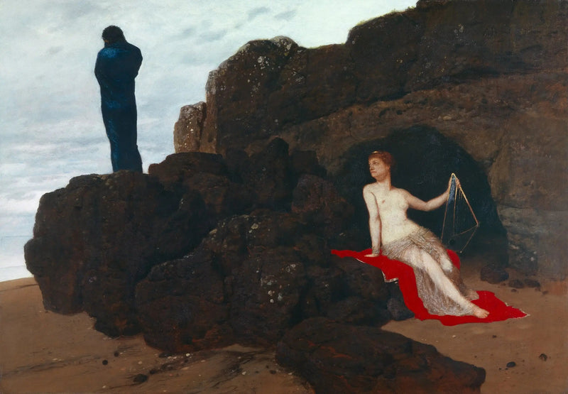 Ulysse ja Kalypsos - Arnold Böcklin