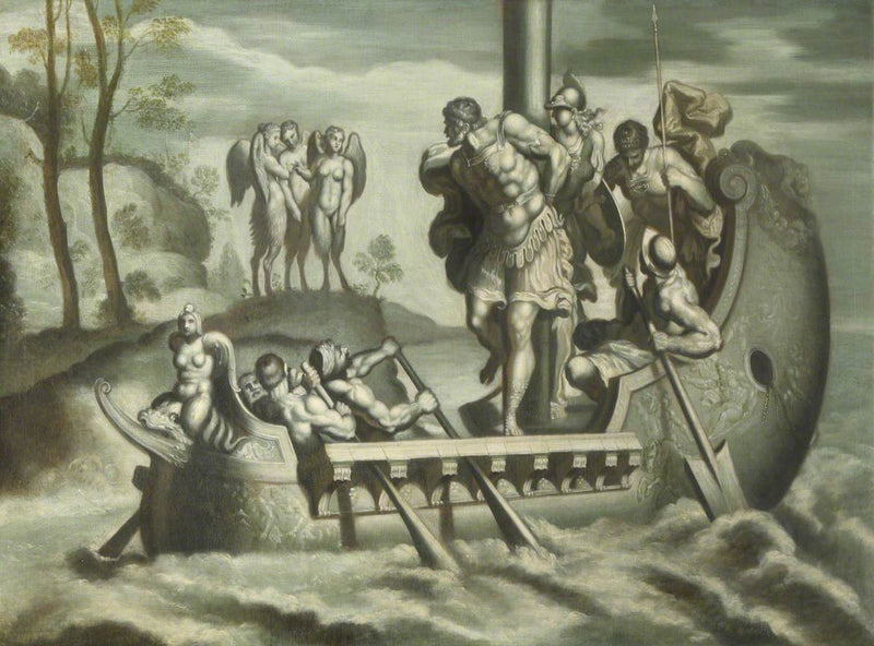 Ulysse ja sirenejä - Annibale Carracci