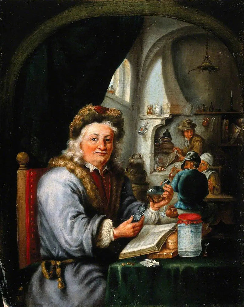 Alkemisti laboratoriossaan - David Teniers nuorempi