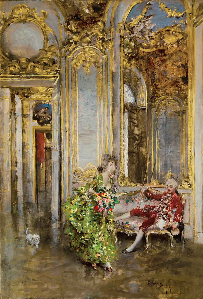 Marquise ystävä - Giovanni Boldini