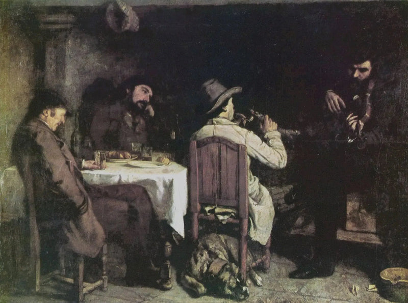 Iltapäivä Ornansissa - Gustave Courbet