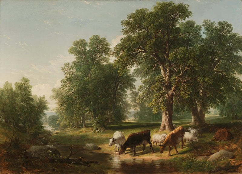 Erään kesäpäivän iltapäivä - Asher Brown Durand