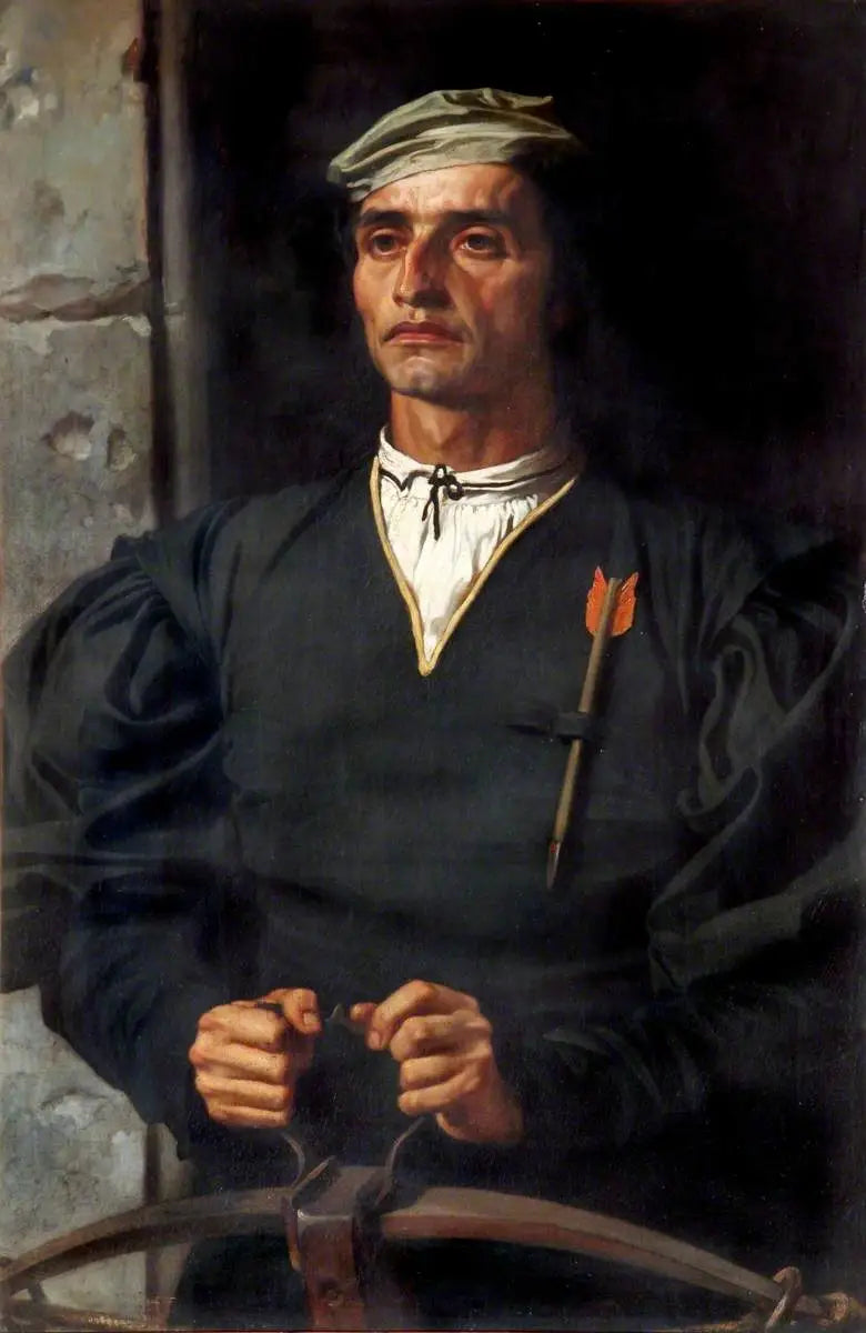 Italialainen jousimies - Frederic Leighton