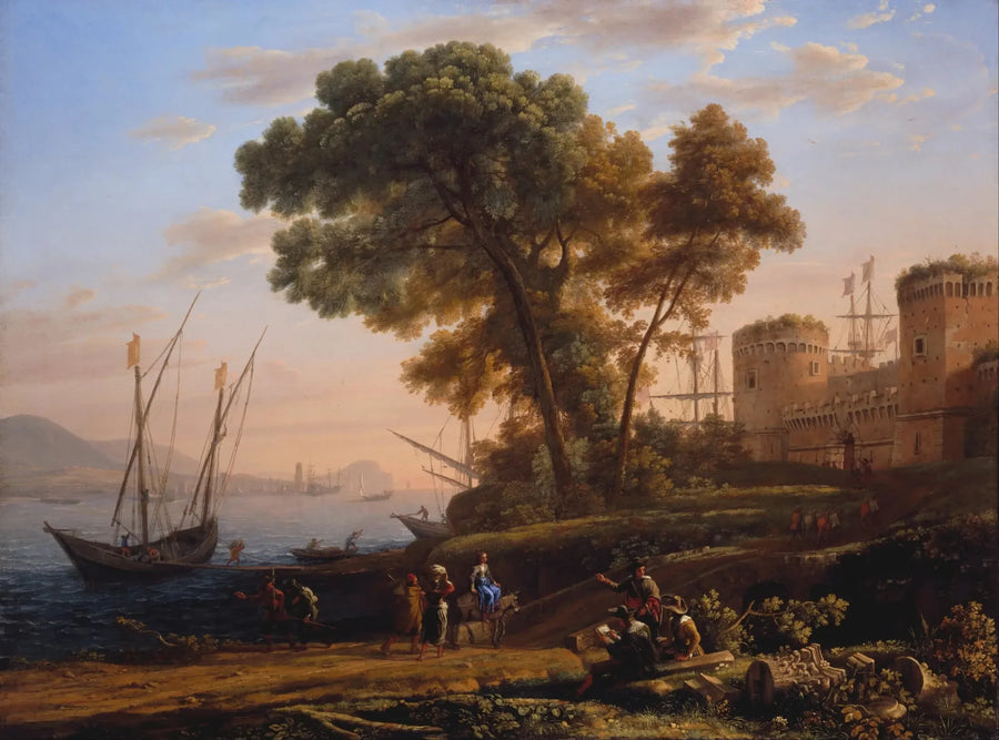 Taiteilija, joka tutkii luonnosta - Claude Lorrain