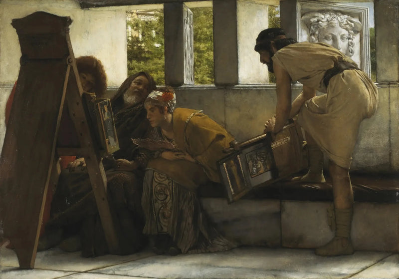 Roomalainen työpaja - Lawrence Alma-Tadema