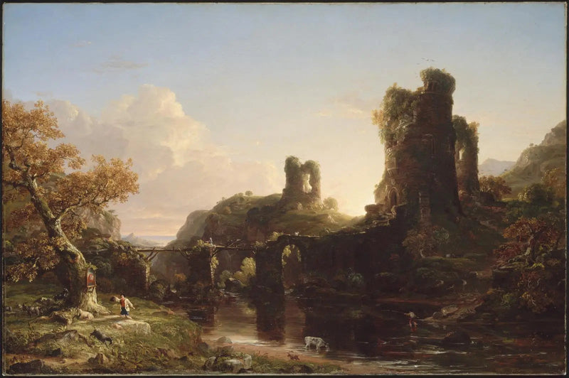 Italialainen syksy - Thomas Cole