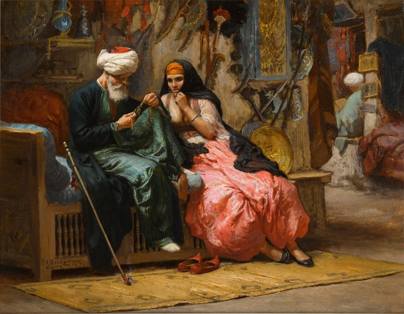 Arvokas koru - Frederick Arthur Bridgman