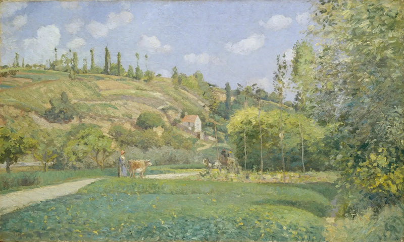 Bouvier Valhermeilissa, Auvers-sur-Oise - Camille Pissarro