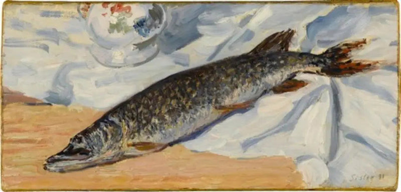 Loingin hauki - Alfred Sisley