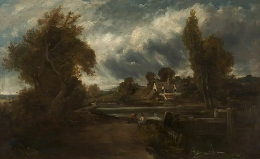 Ketju Stour-joen rannalla - John Constable