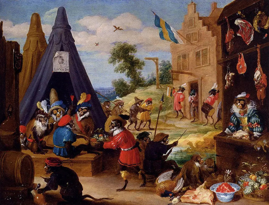 Apinasaari - David Teniers nuorempi