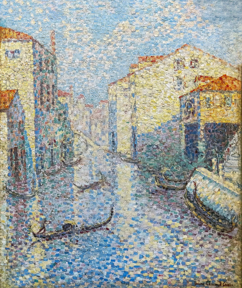 Kanava Venetsiassa - Henri-Edmond Cross