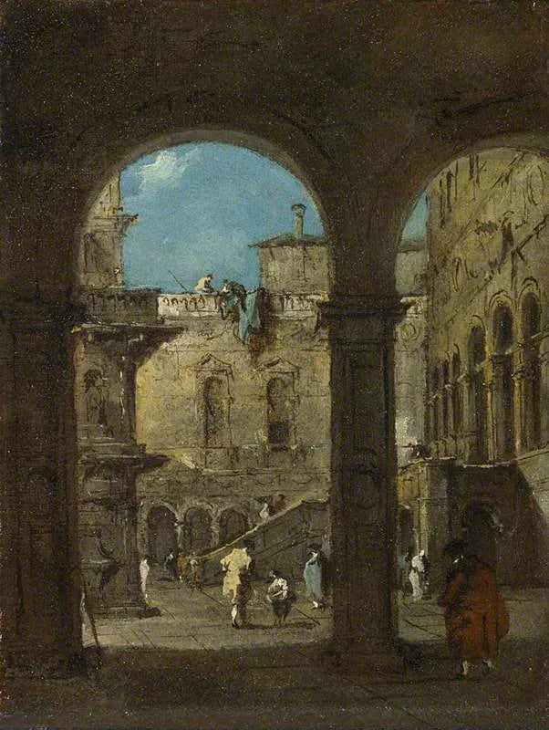 Arkkitehtoninen mielijohde - Francesco Guardi