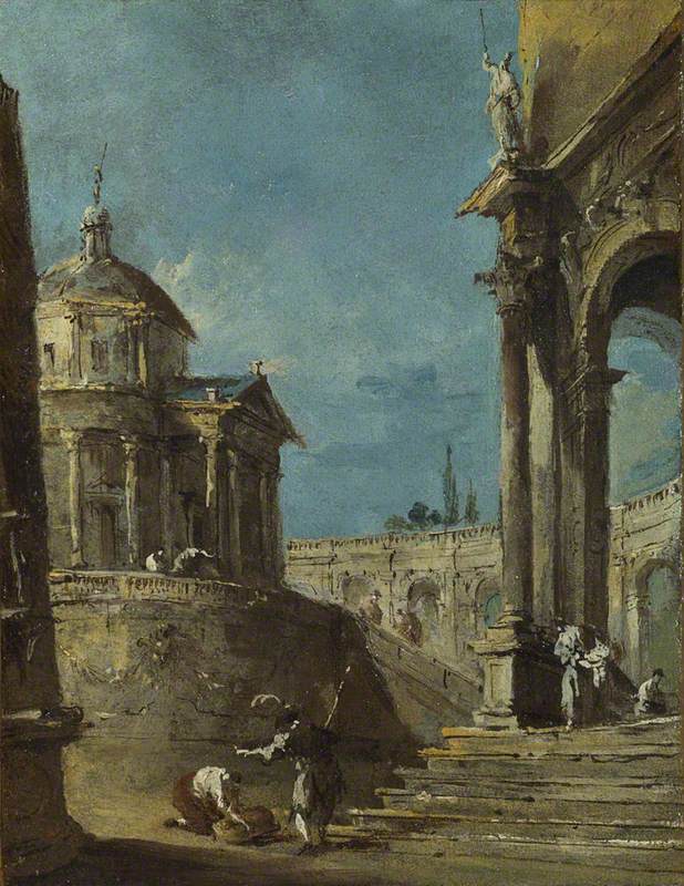 Arkkitehtoninen mielijohde - Francesco Guardi