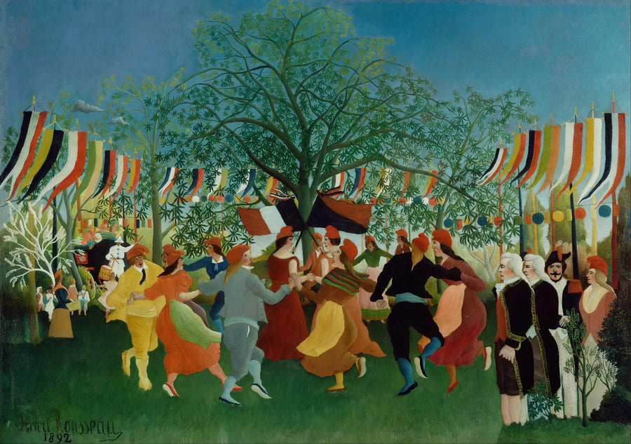 Sadan vuoden itsenäisyydestä - Henri Rousseau