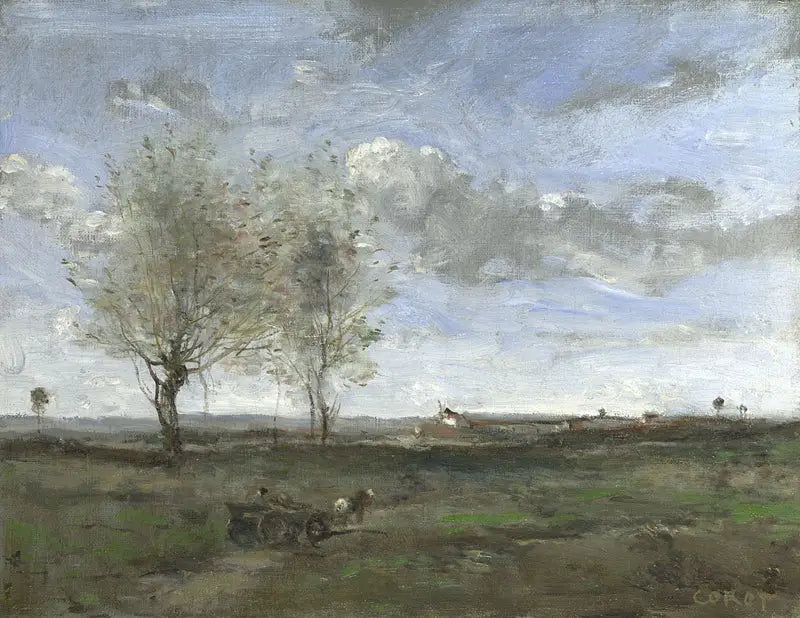Vaunu Artoisin tasangoilla - Jean-Baptiste Camille Corot