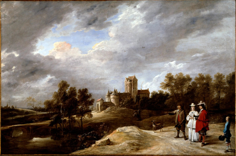 Linna ja sen omistaja - David Teniers nuorempi
