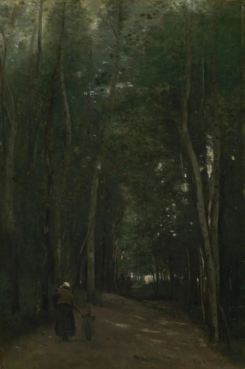 Tie Saint-Cloudissa - Jean-Baptiste Camille Corot