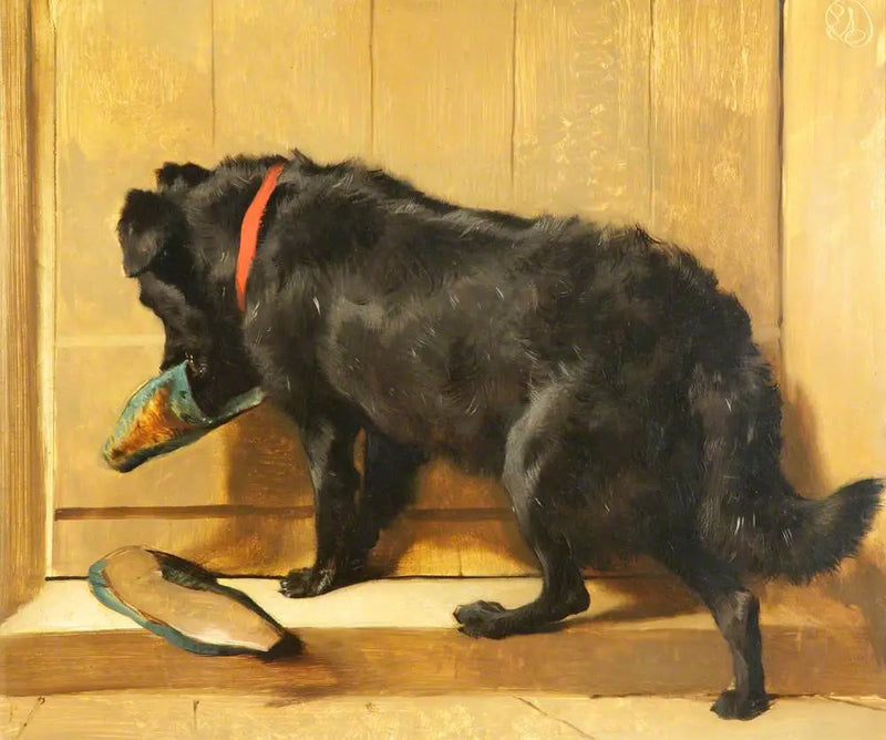 Koira ja tossu - Edwin Henry Landseer