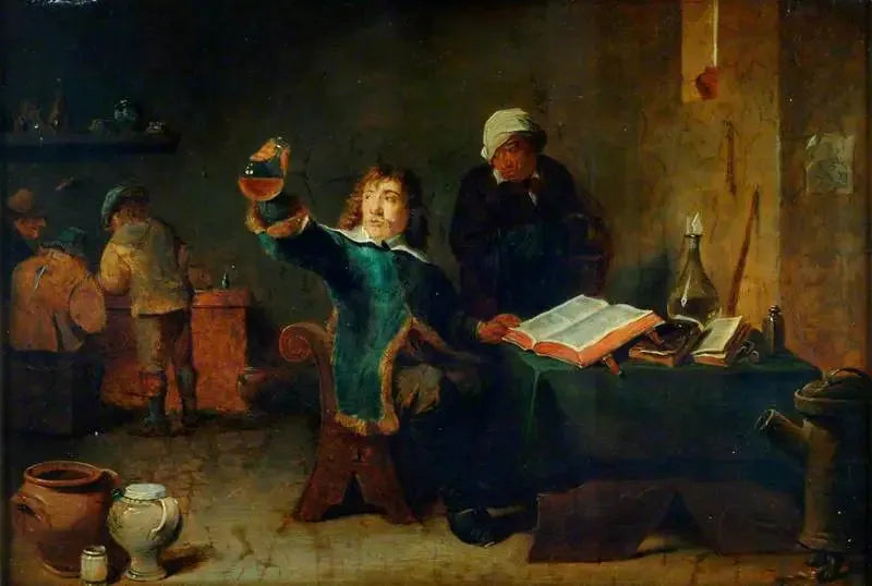 Kemisti laboratoriossaan - David Teniers nuorempi