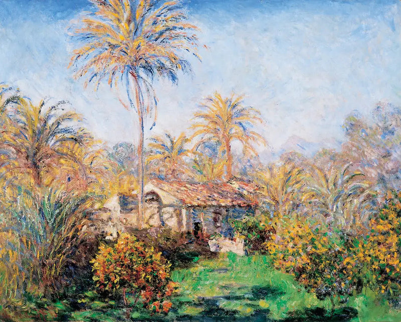 Maatilan nurkka Bordigherassa - Claude Monet
