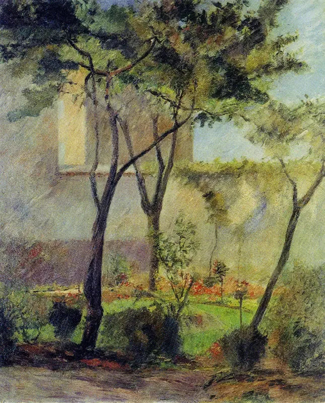 Puutarhan nurkka, Carcel-katu - Paul Gauguin