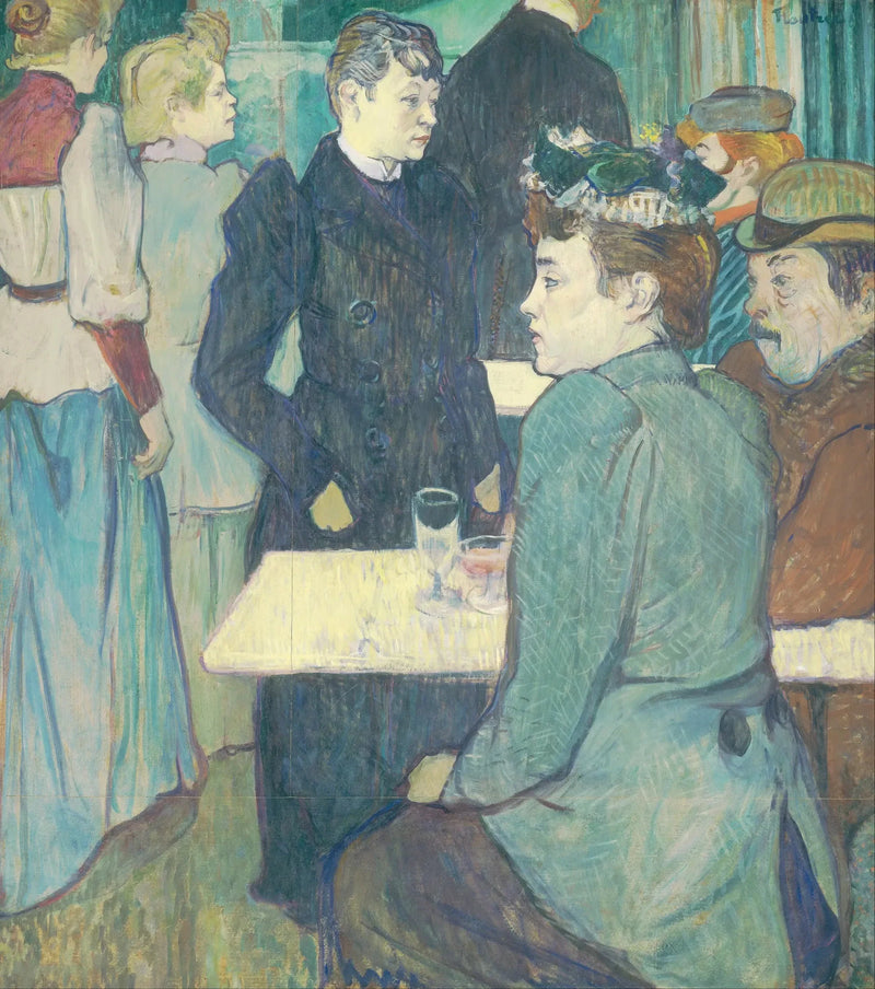 Myrskyn nurkka Moulin de la Galette - Henri de Toulouse-Lautrec