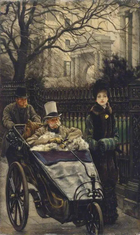 Sairaanhoitovierailija - James Tissot