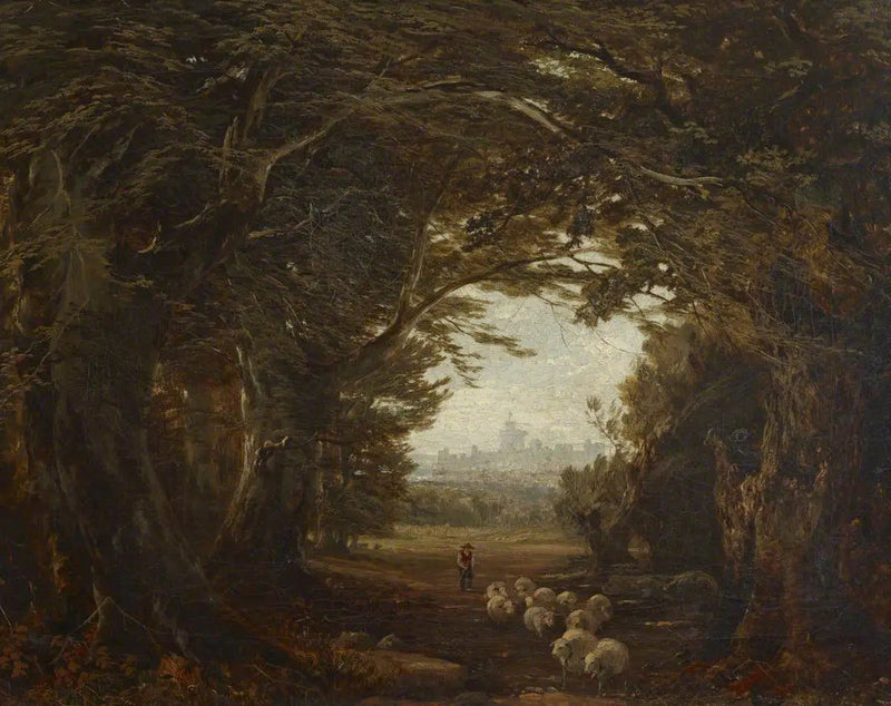 Silmäys Windsorin metsään - John Frederick Kensett