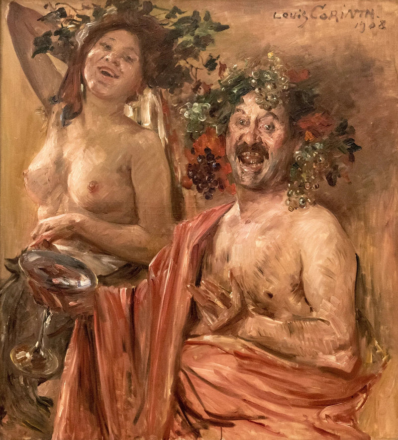Bakkanaalinen pariskunta - Lovis Corinth