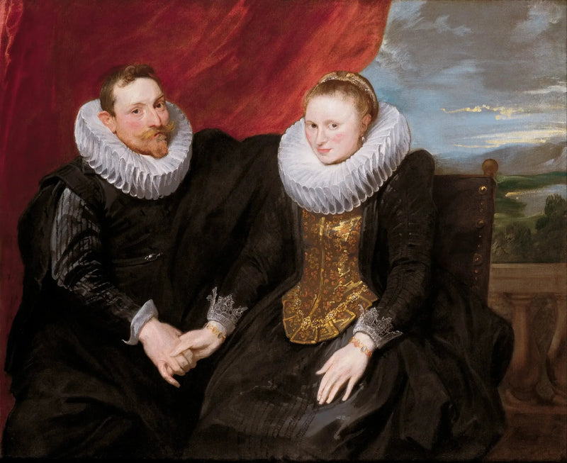 Naimisissa oleva pari - Antoine van Dyck