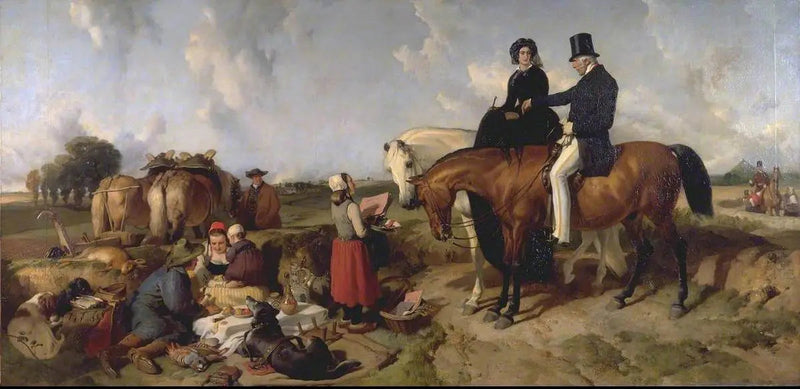 Dialogi Waterloon taistelussa - Edwin Henry Landseer