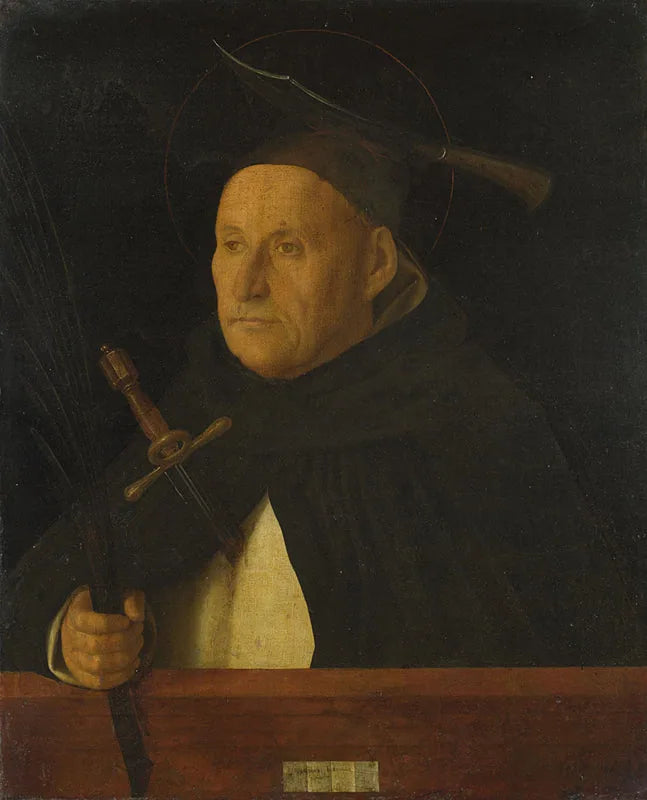 Dominikaaninen, pyhimys Pietari Marttyyri - Giovanni Bellini