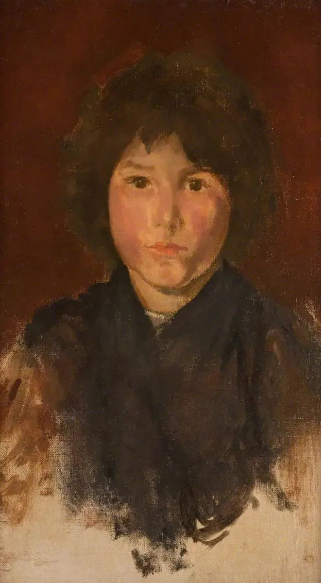 Korsikalainen lapsi - James Abbott McNeill Whistler