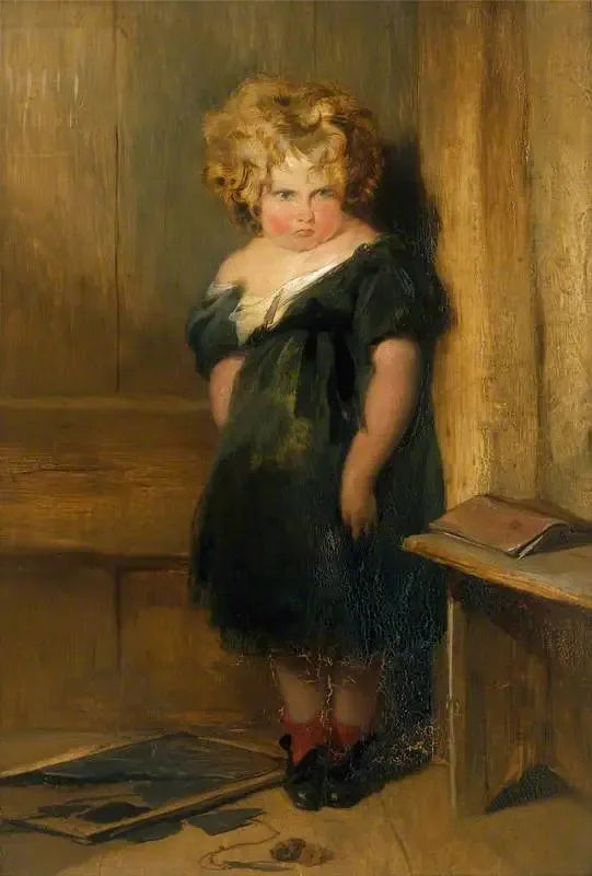 Ilkeä lapsi - Edwin Henry Landseer