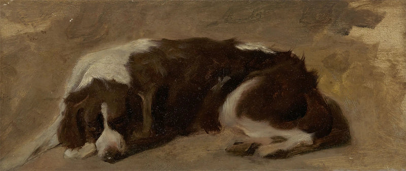 Makuuinen epagneul - Edwin Henry Landseer