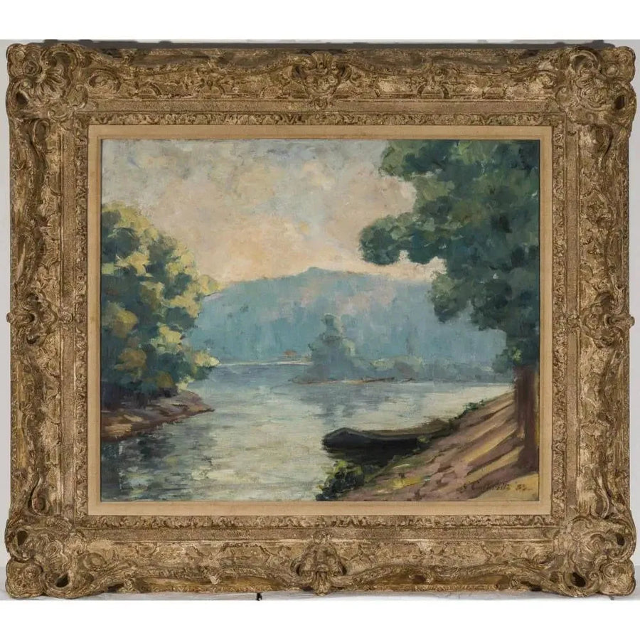 Seine-joen suisto - Gustave Caillebotte