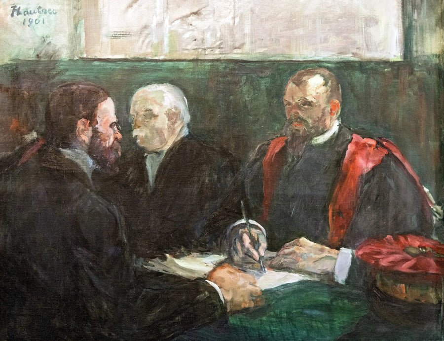 Lääketieteen tiedekunnan tentti Pariisissa - Henri de Toulouse-Lautrec