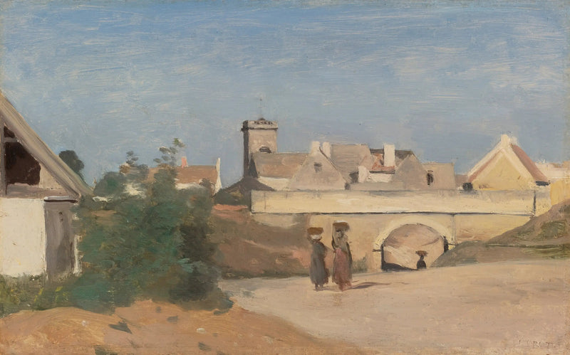 Kaupunginlähiö (Rochefort-sur-Mer, Charente) - Jean-Baptiste Camille Corot