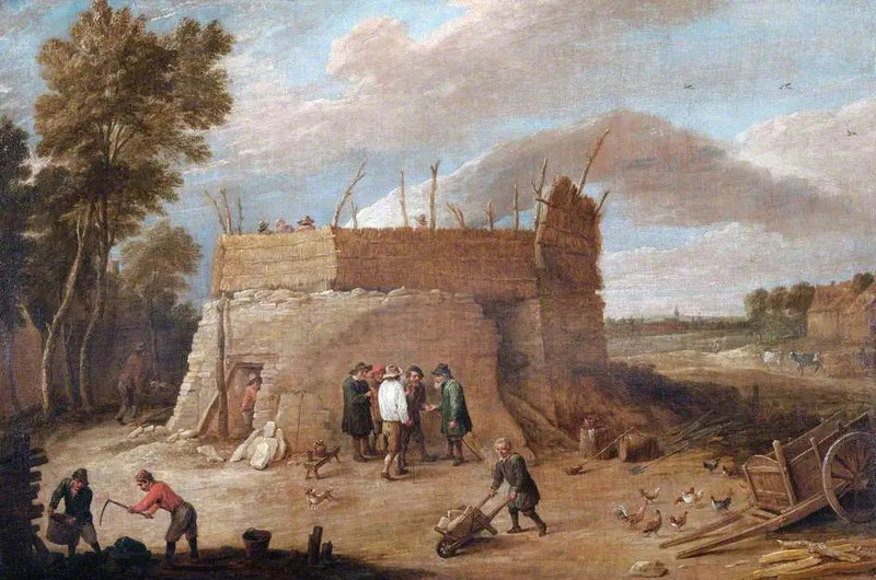 Kalkkisaavi hahmoilla - David Teniers nuorempi