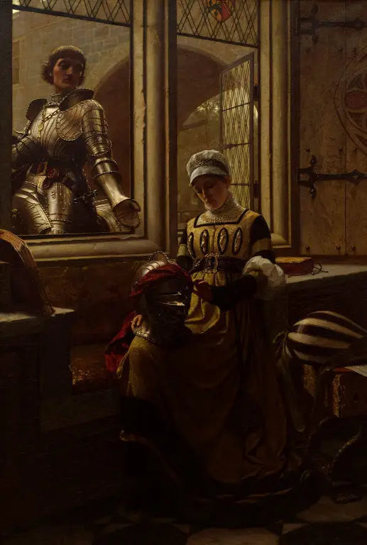 Rakkauden merkki - Edmund Blair Leighton