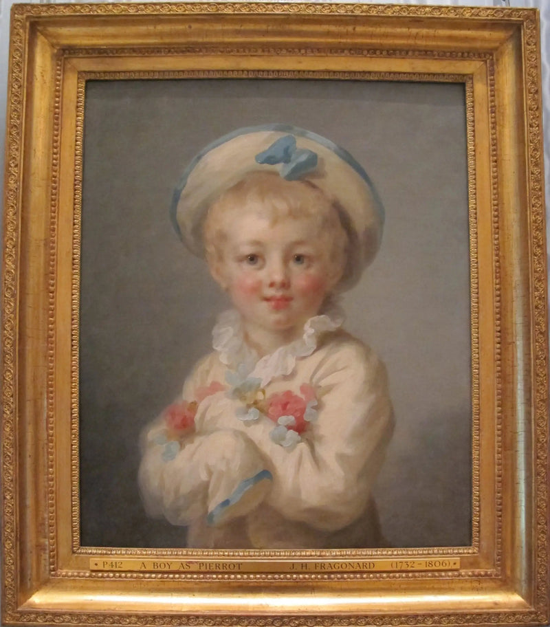 Poika Pierrotina - Jean-Honoré Fragonard