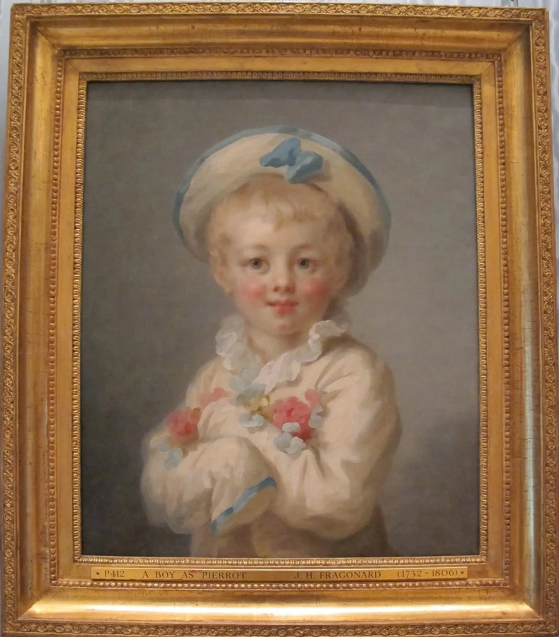 Poika Pierrotina - Jean-Honoré Fragonard
