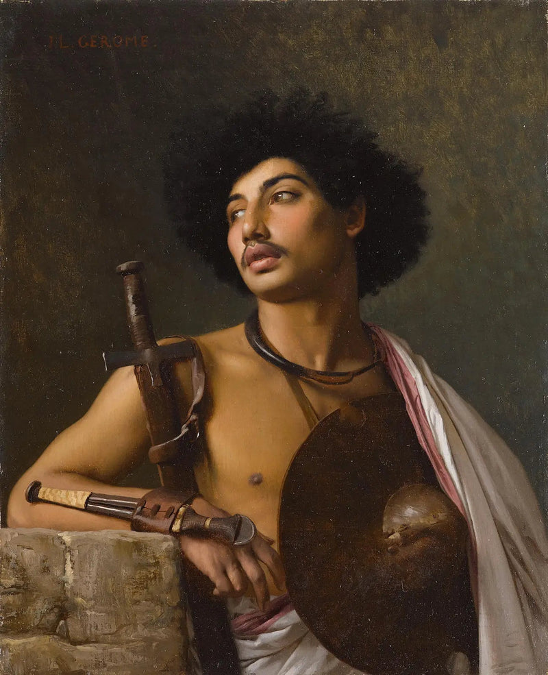 Bischari-soturi - Jean-Léon Gérôme