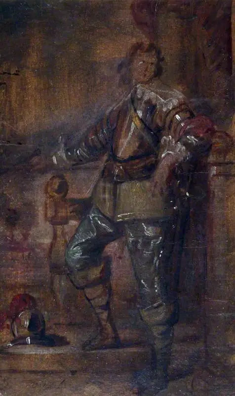 Mies puolivarusteessa - Antoine van Dyck